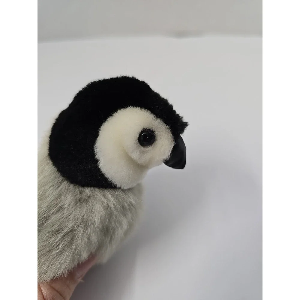 Folkmanis Emperor Penguin Mini Finger Puppet Plush 4 Inch Stuffed Animal Toy